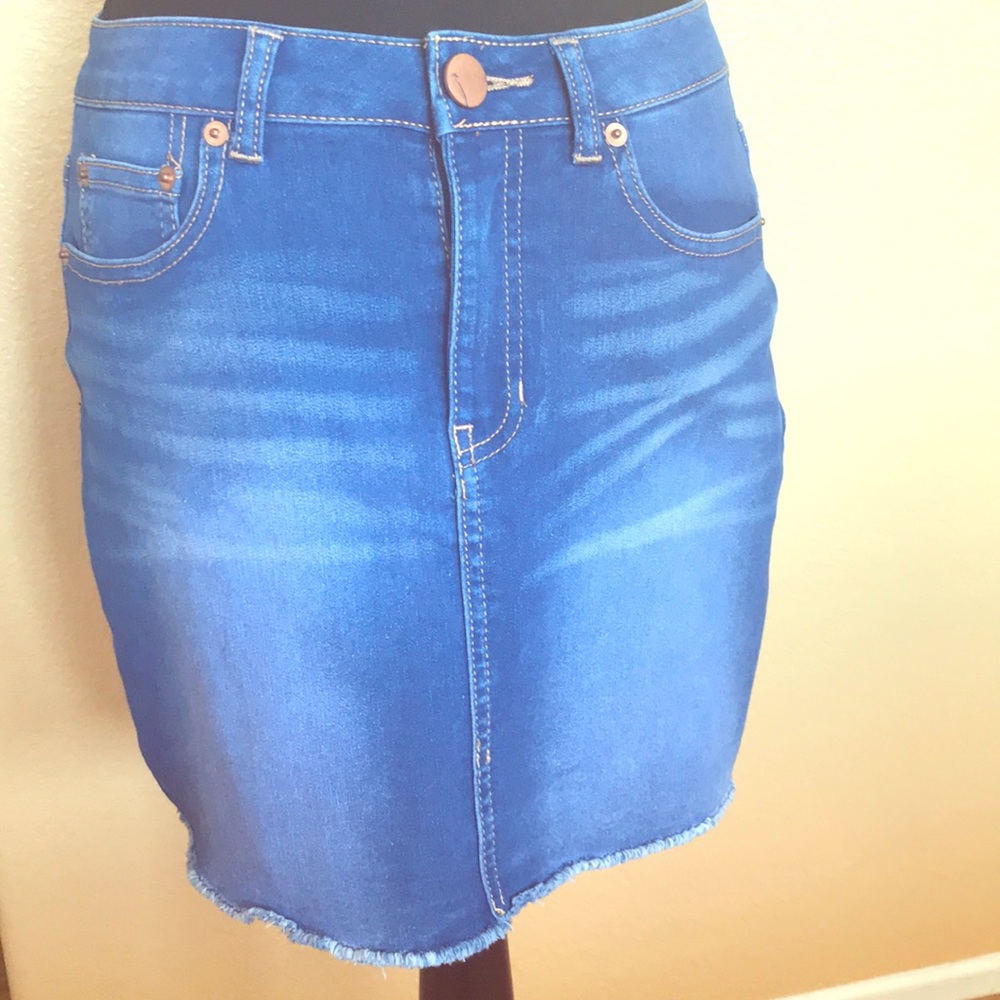 NoBo Midrise Denim Skirt